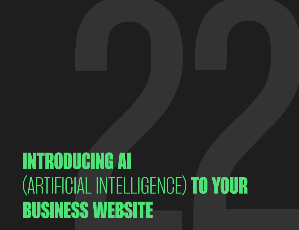 Introducing AI to Your Business Website